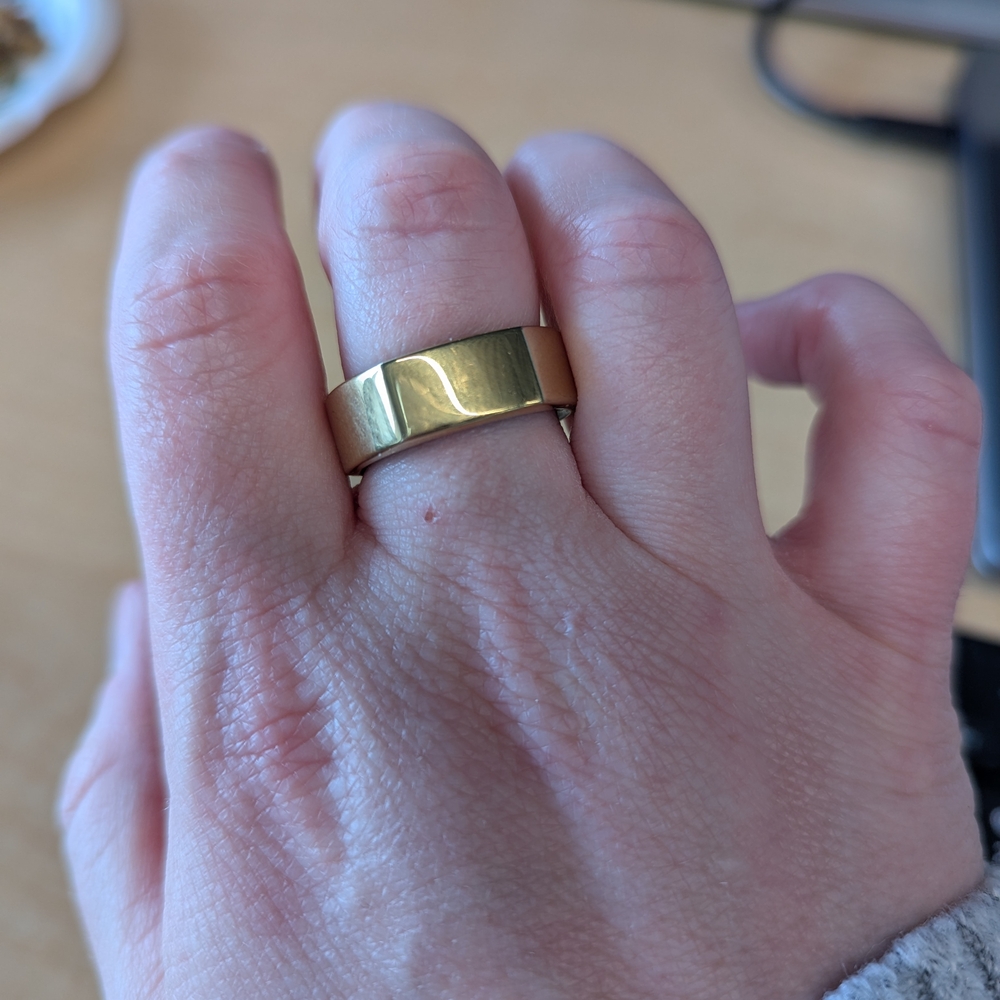 Gold Oura ring (Gen 3, Heritage)